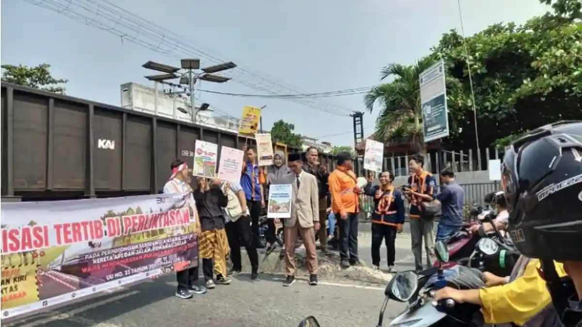 10 Korban Kecelakaan di Perlintasan Kereta Api Lampung Tewas selama 3 Tahun Terakhir