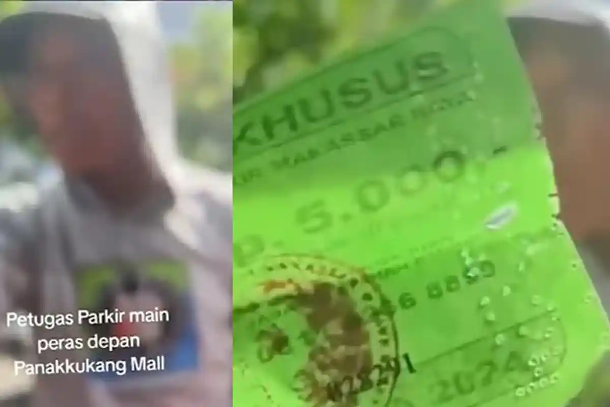 Viral Tukang Parkir Geger dengan Pengemudi, Patok Tarif 3 Kali Lipat dari Karcis, Kepergok Bohong