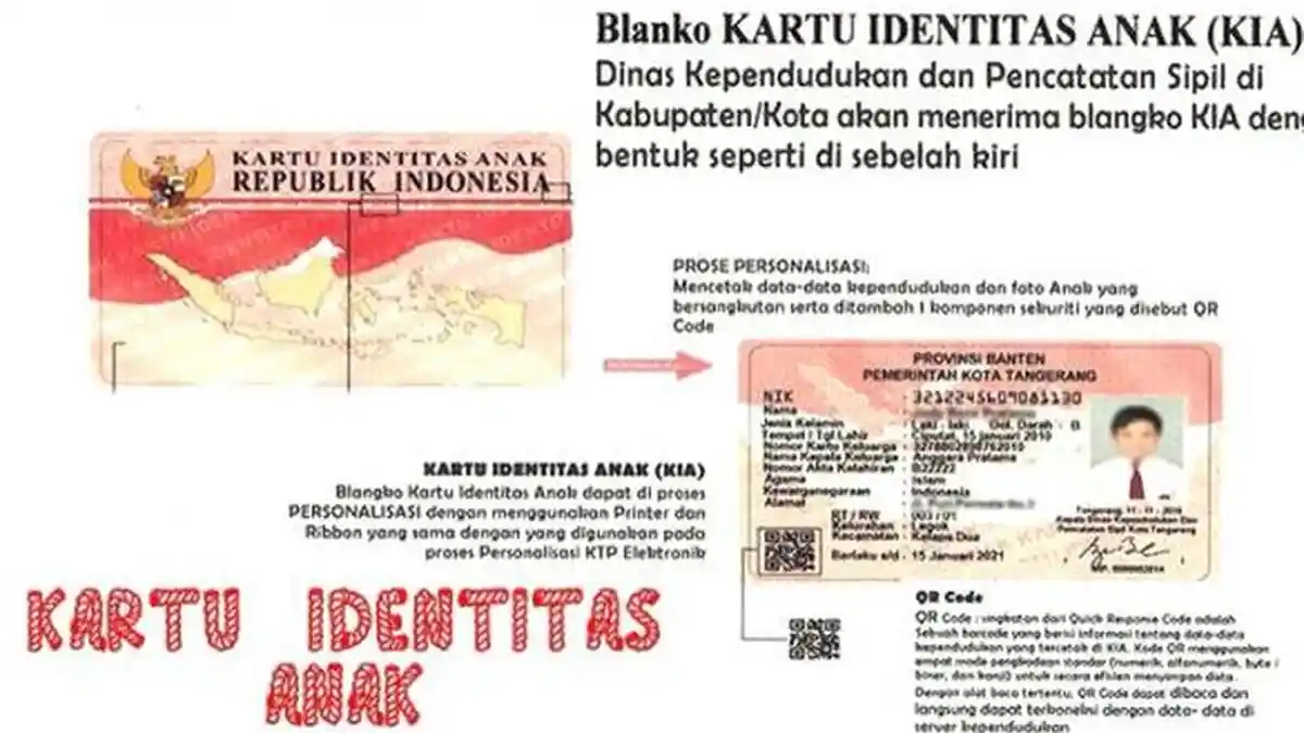 MUDAH, Berikut Cara Membuat Kartu Identitas Anak Secara ONLINE!