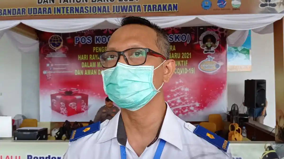 Natal dan Tahun Baru, Penumpang di Bandara Juwata Tarakan Menurun tapi Pergerakan Pesawat Meningkat