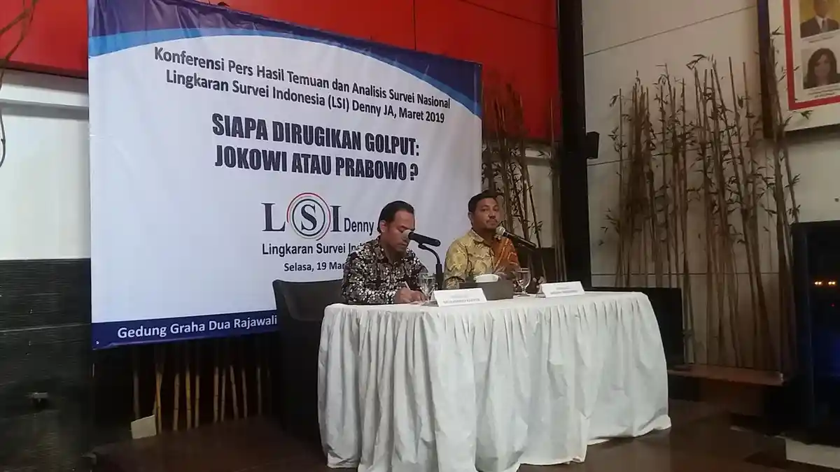 Survei LSI: Prabowo-Sandi Paling Dirugikan Jika Kalangan Terpelajar Golput