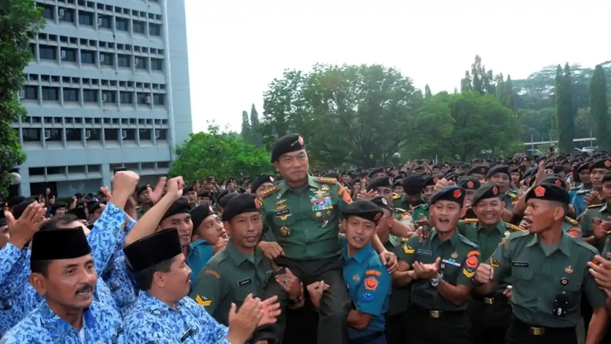 Pamit dengan Prajurit, Jenderal Moeldoko Pesan Dua Tugas Pokok