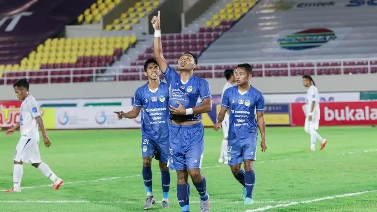 Striker PSIM Yogyakarta Ahmad Ihwan Persembahkan Gol untuk Istri dan Calon Buah Hatinya