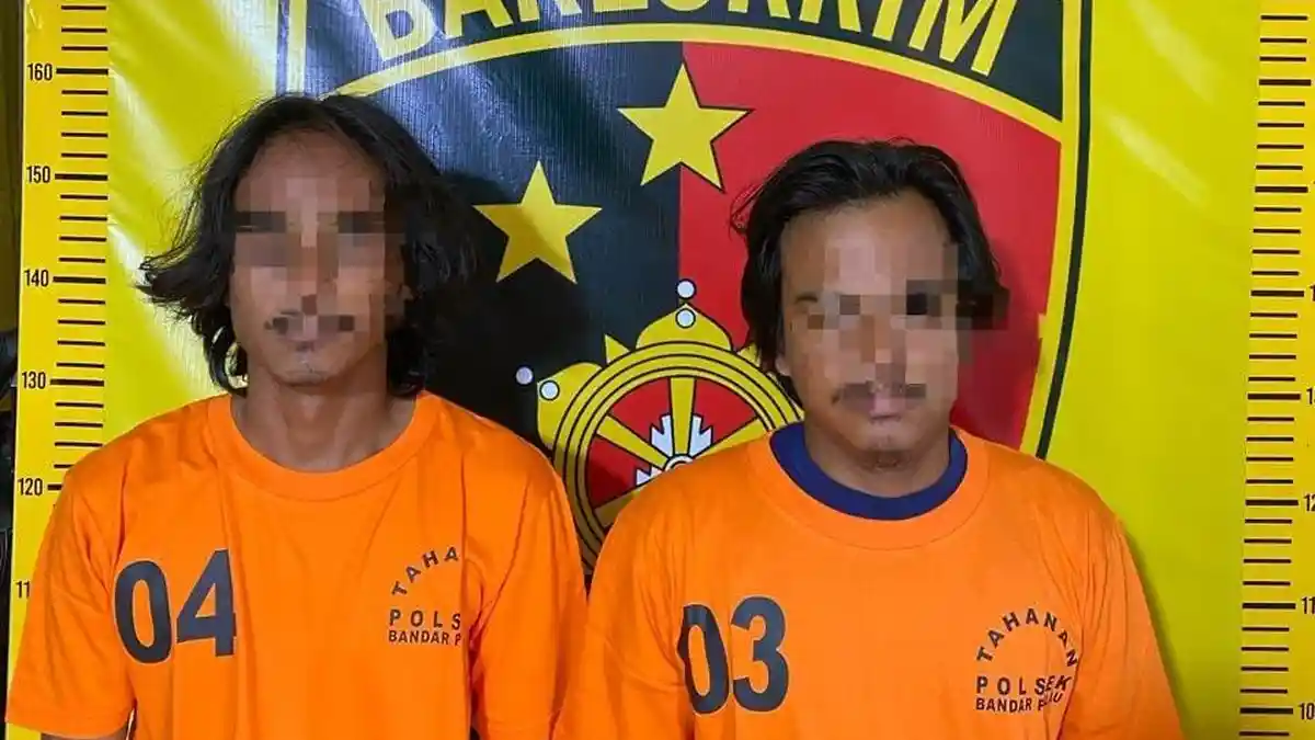 Dua Pelaku Pencurian dengan Kekerasan di Gunung Melayu Diamankan Polsek Bandar