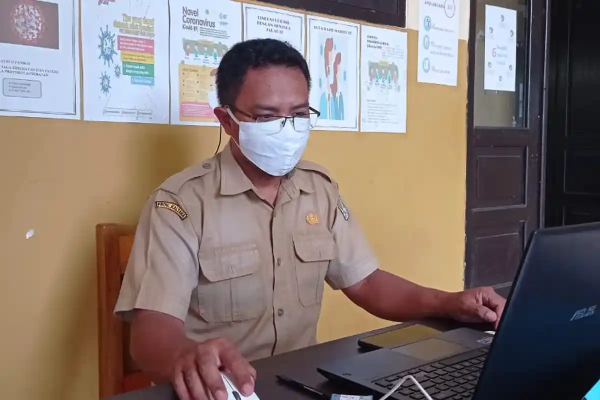 PPDB 2021 di KTT Terkendala Jaringan Internet, SMPN 6 Tana Tidung Fasilitasi Pendaftaran Offline