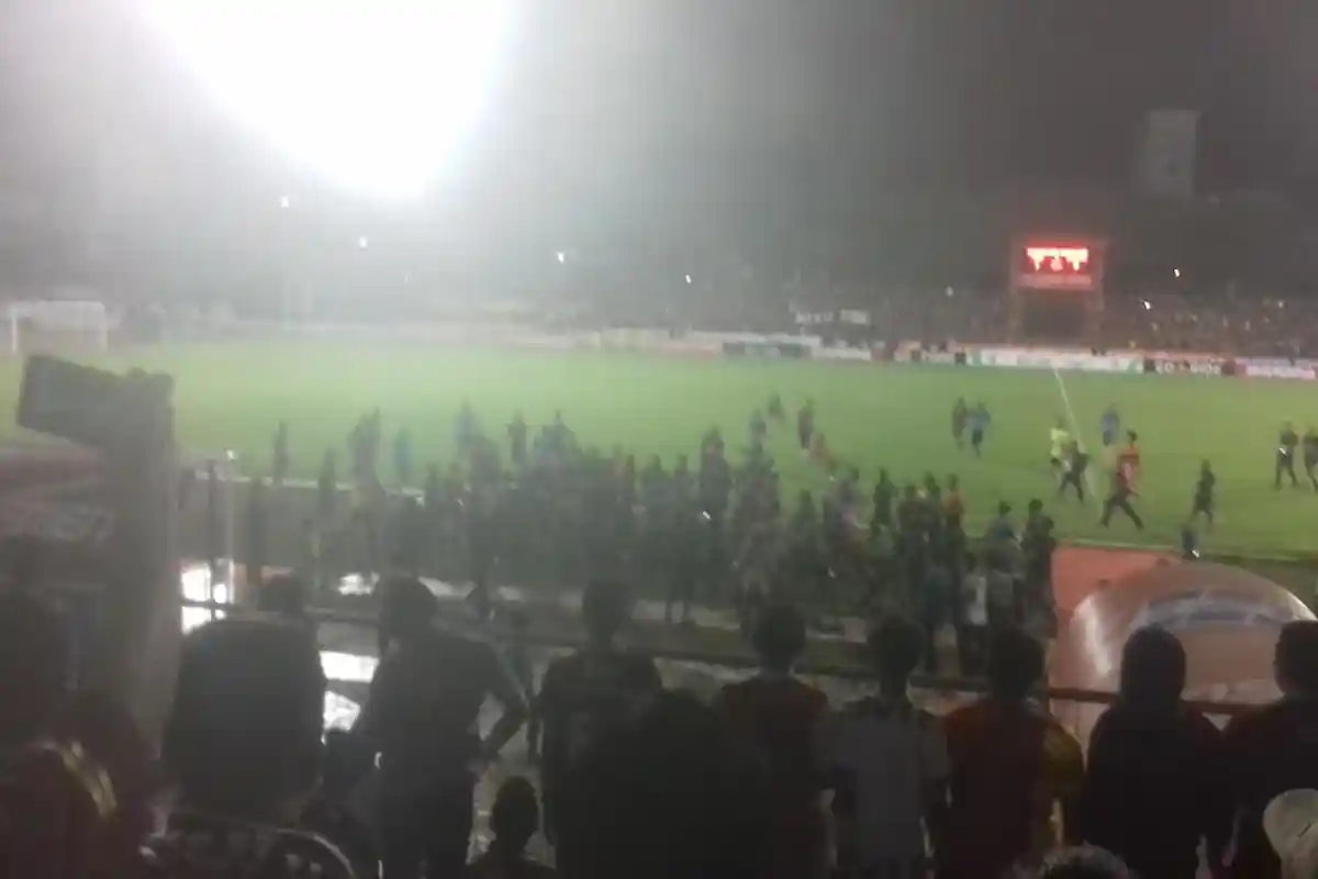 Tak Terima Kekalahan, Borneo FC Kejar Wasit di Mattaoanging