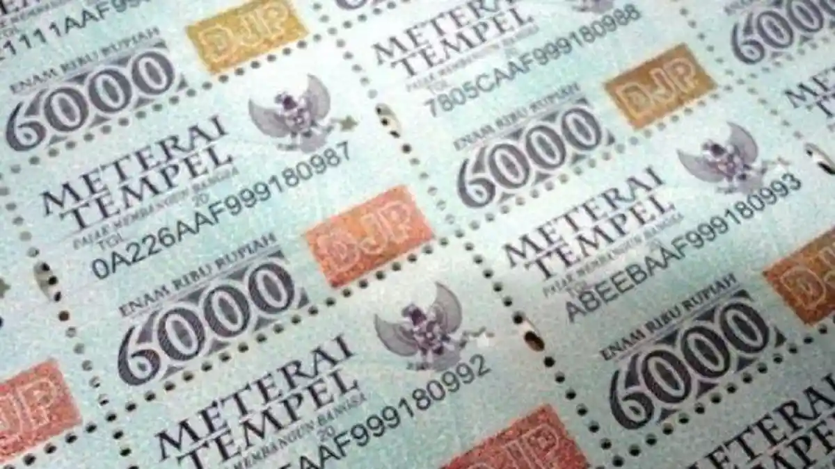 Tarif Bea Meterai Akan Naik Jadi Rp 10.000 Mulai Januari 2021, Ini Dokumen yang Terkena Bea Meterai