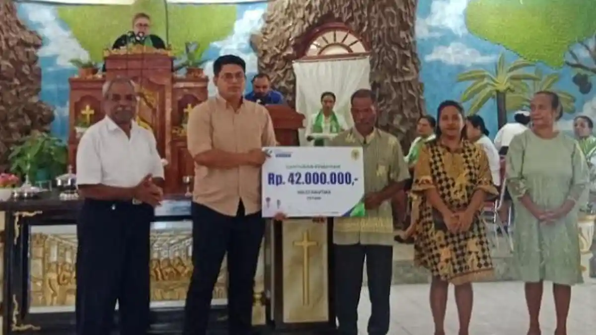 BPJS Ketenagakerjaan Hadirkan Perlindungan Sosial bagi Jemaat GMIT Alfa Omega
