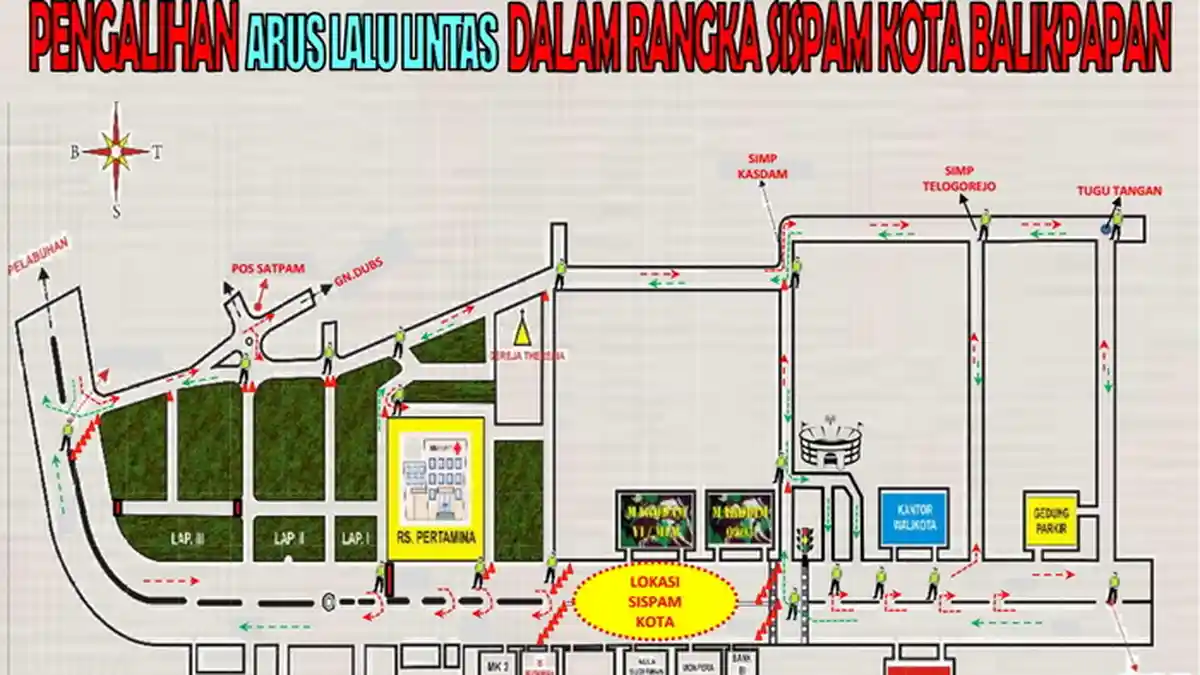Besok Simulasi Pengamanan Kota, Ada Pengalihan Kendaraan di Jl Jendral Sudirman