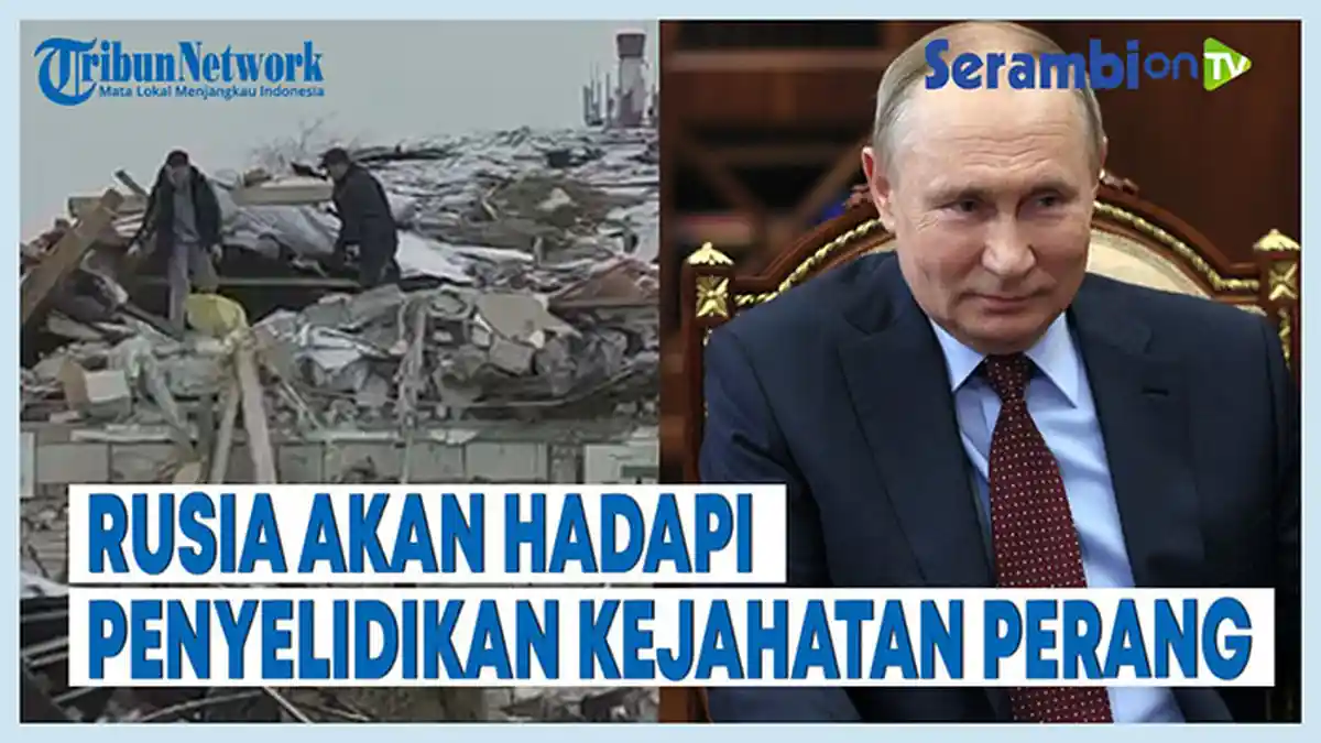 Presiden Joe Biden Serukan Pengadilan Kejahatan Perang terhadap Vladimir Putin