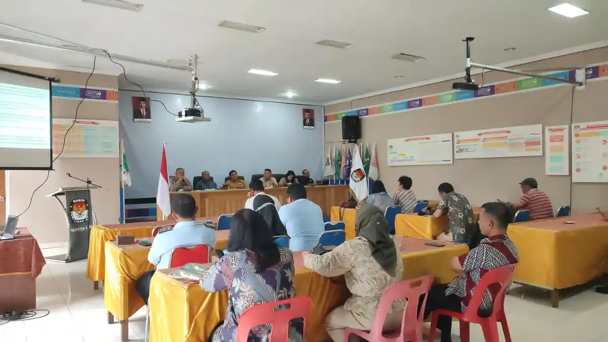 KPUD Karo Gandeng Sejumlah Instansi Persiapan Pengadaan TPS Khusus