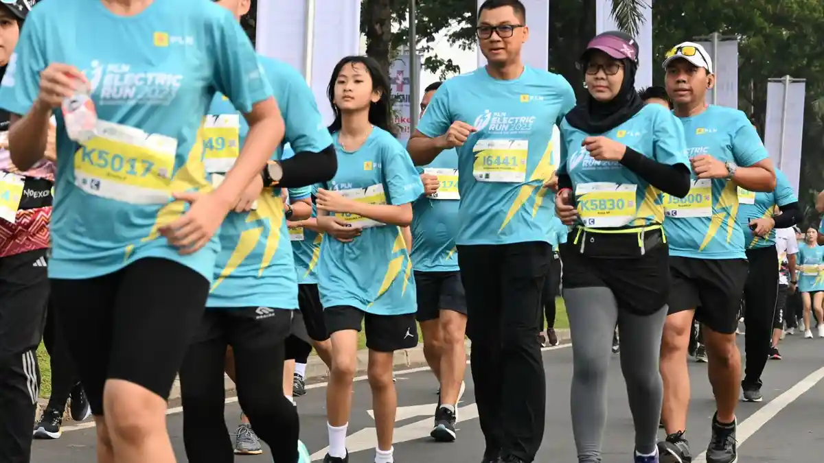 Kampanye Ramah Lingkungan, PLN Electric Run 2023 Berhasil Kurangi Emisi 11.880 Kg CO2