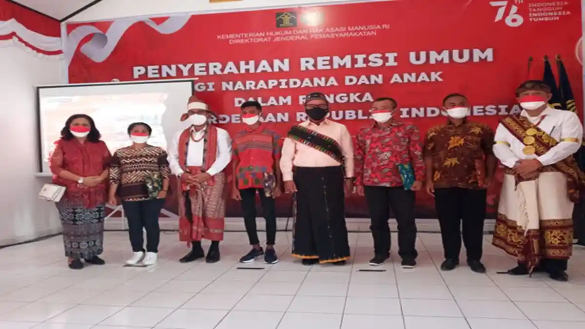 HUT Kemerdekaan RI di Kupang NTT, Sipriana Langsung Bebas