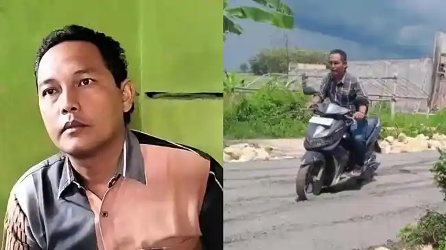 Ketua RT Viral Terobos Jalan Cor yang Masih Basah, Kades di Blora Minta Maaf