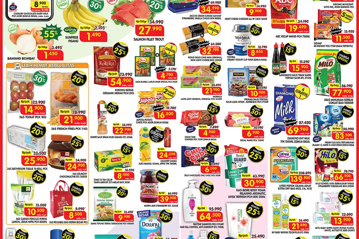 Promo Superindo 26 Desember 2021, Downy Diskon 30%, Minyak Goreng Filma Rp35.900, Shinzui Rp17.900