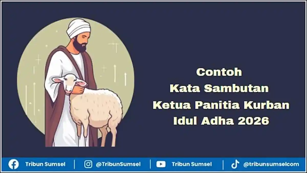 Contoh Kata Sambutan Ketua Panitia Kurban Idul Adha 2026 yang Singkat