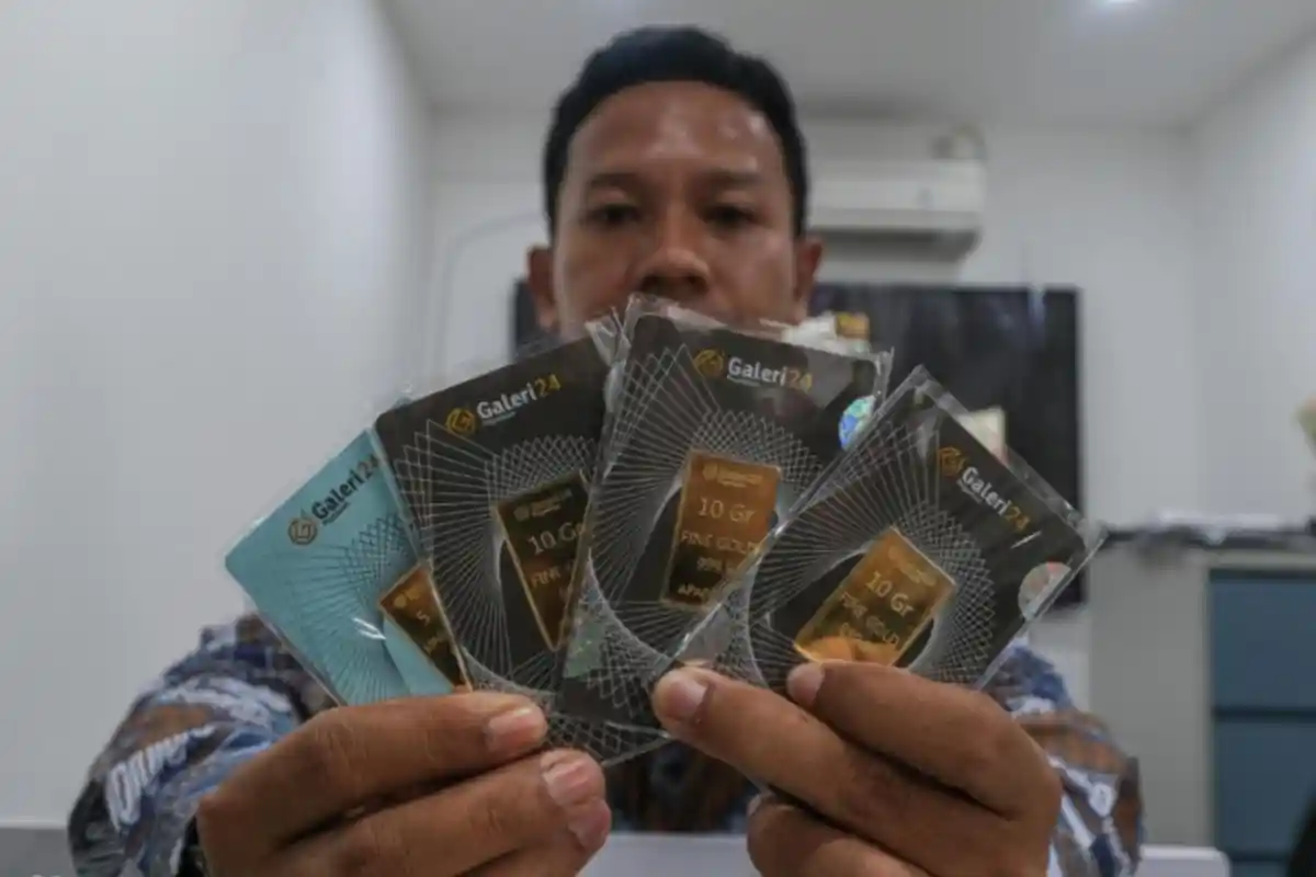 Daftar Harga Emas di Kendari Sulawesi Tenggara 10 Juli 2025, Antam dan Galeri 24 di Pegadaian