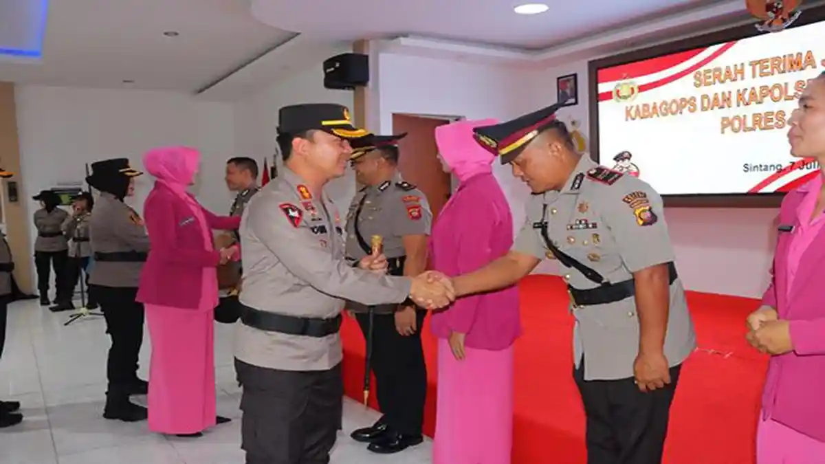 Kompol Aang Permana Jabat Kabag Ops Polres Sintang