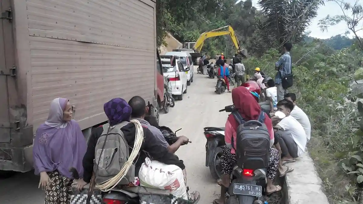 Arus Transportasi Blangkejeren ke Kutacane Terganggu Akibat Proyek Ini