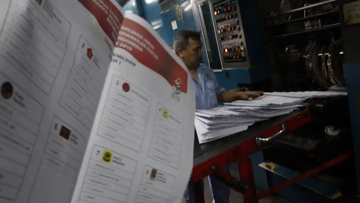 PT Gramedia Cetak Surat Suara Pemilu untuk Lima Provinsi