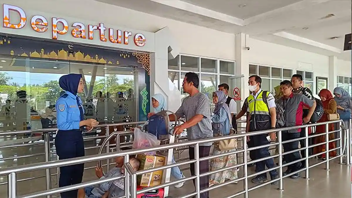 8.000 Pemudik Lampung Gunakan Pesawat Hingga H-2 Nataru 