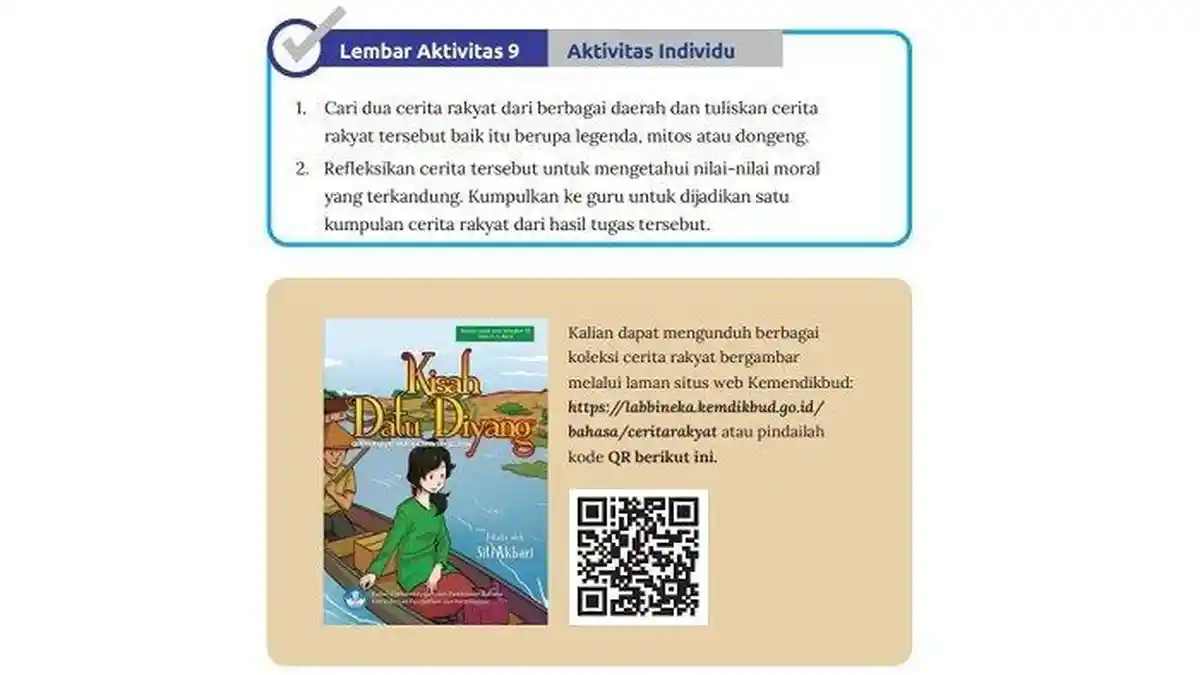 Kunci Jawaban IPS Kelas 7 Halaman 28 Kurikulum Merdeka: Refleksi Cerita Rakyat