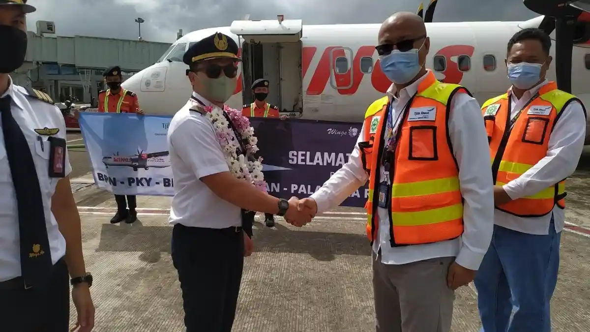 Wings Air Buka Rute Palangkaraya Menuju Sampit, Pangkalan Bun, dan Balikpapan