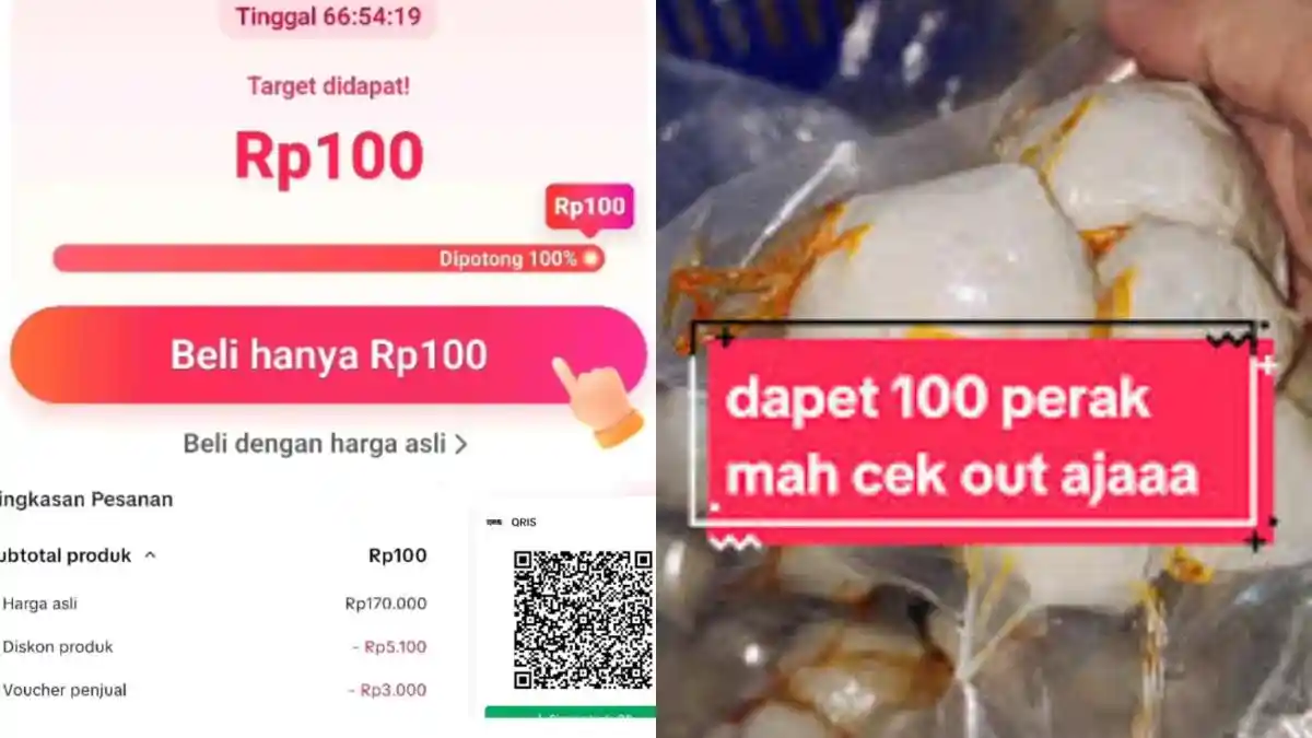 Rahasia Belanja Cuma 100 Perak di TikTok Terbongkar, Cara Ikut Event Potongan Harga, Waspada Scam!