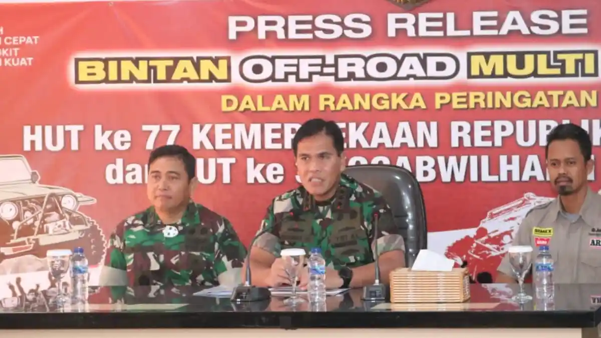 Sambut Hari Kemerdekaan RI, Kogabwilhan I Akan Gelar Off-Road Multi Event di Kepri