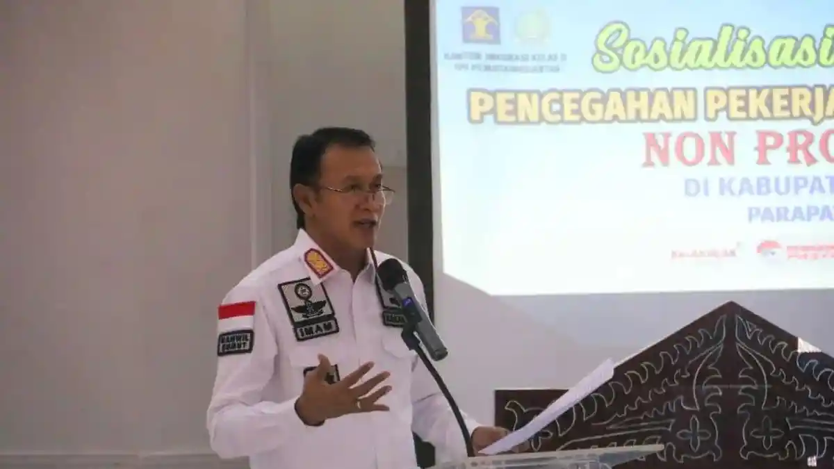 Kakanwil Kemenkumham Sumut Imam Suyudi Buka Sosialisasi Diseminasi Pencegahan PMI Non Prosedural