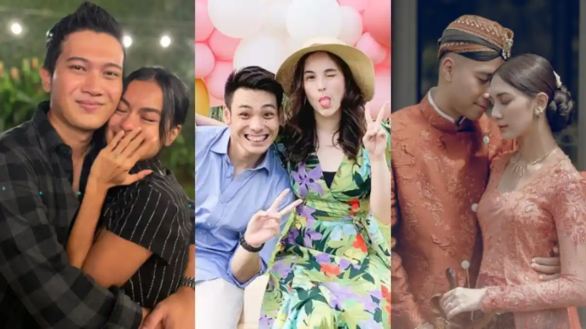 6 Artis Ini Dilamar Kekasih di Tahun 2021, Penuh Haru dan Romantis, Mana yang Paling Sweet?