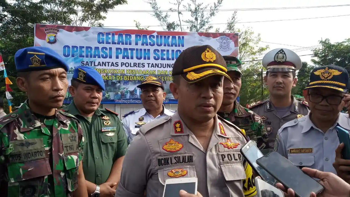 Operasi Patuh Seligi 2019, Pesan Kapolres Tanjungpinang: Jangan Rokok Saat Berkendaraan