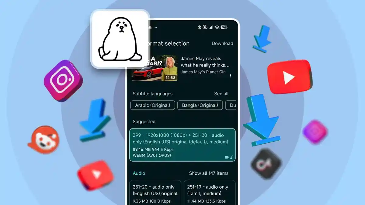 Seal jadi Aplikasi Android Open Source untuk Download Video YouTube ...