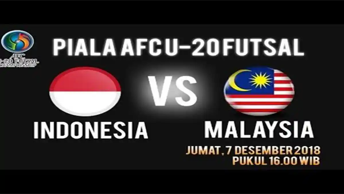 Sedang Berlangsung Live Streaming Indonesia vs Malaysia AFC Futsal U-20, Indonesia Tertinggal 0-1