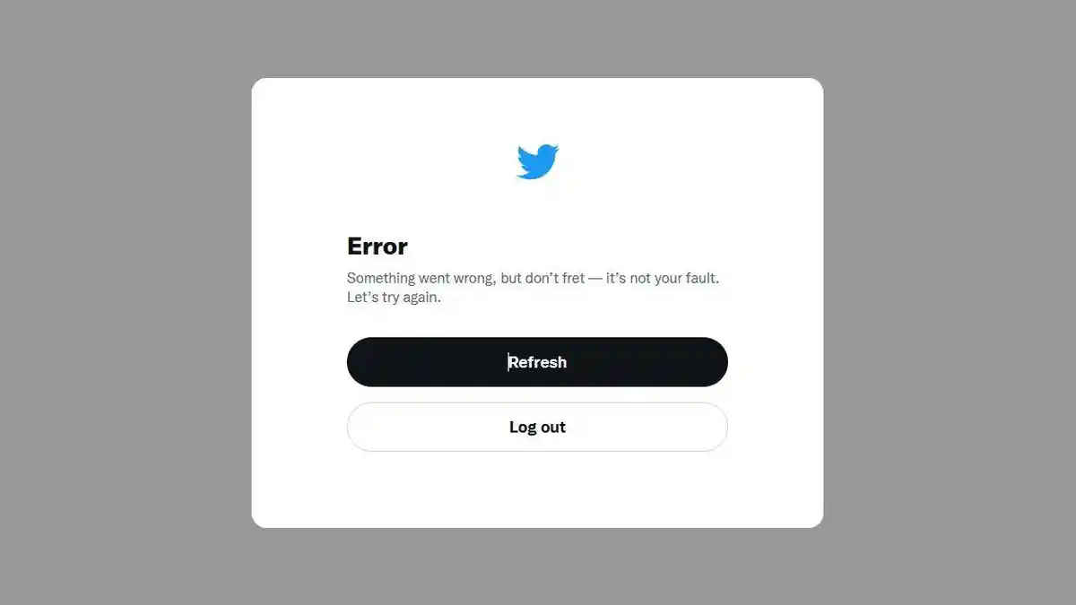 Twitter Error Kamis Pagi, Pengguna Tidak Bisa Login Melalui Web