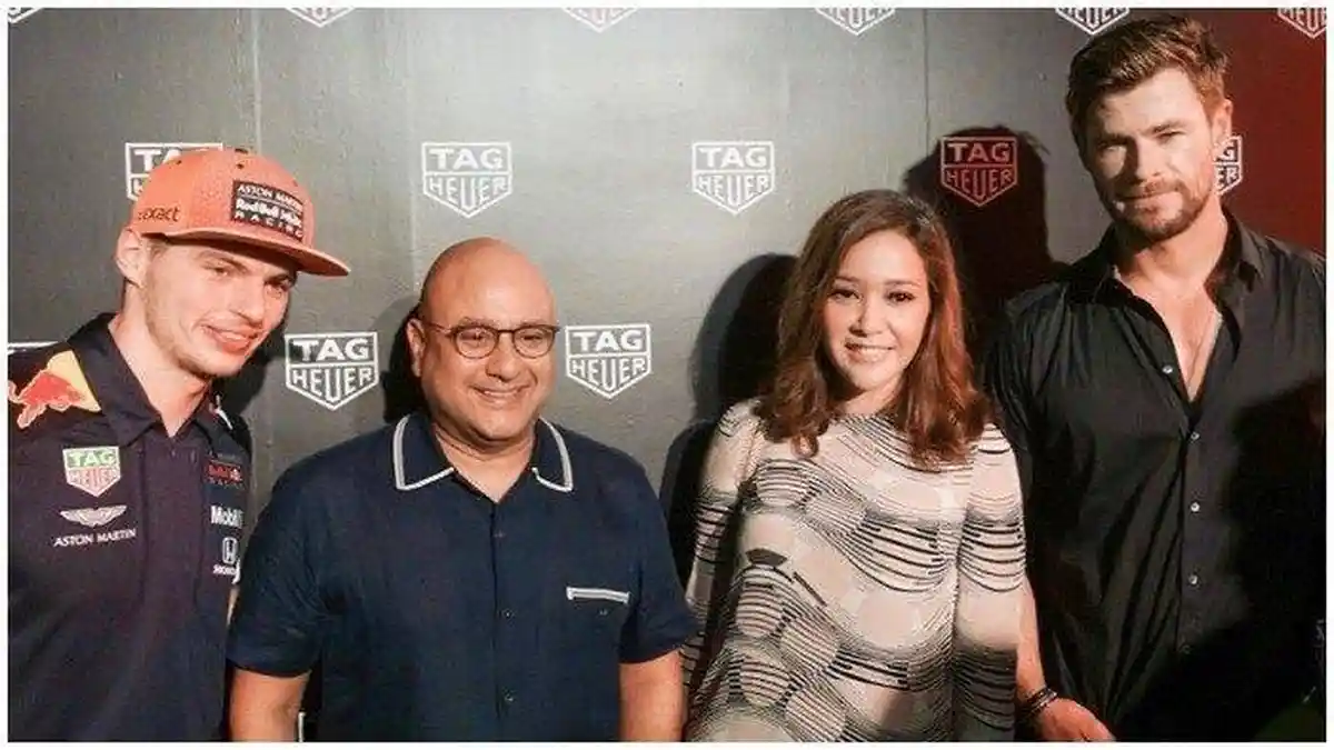 Maia Estianty Nonton Formula 1 Grand Prix Singapura, Sempat Bertemu Chris Hemsworth
