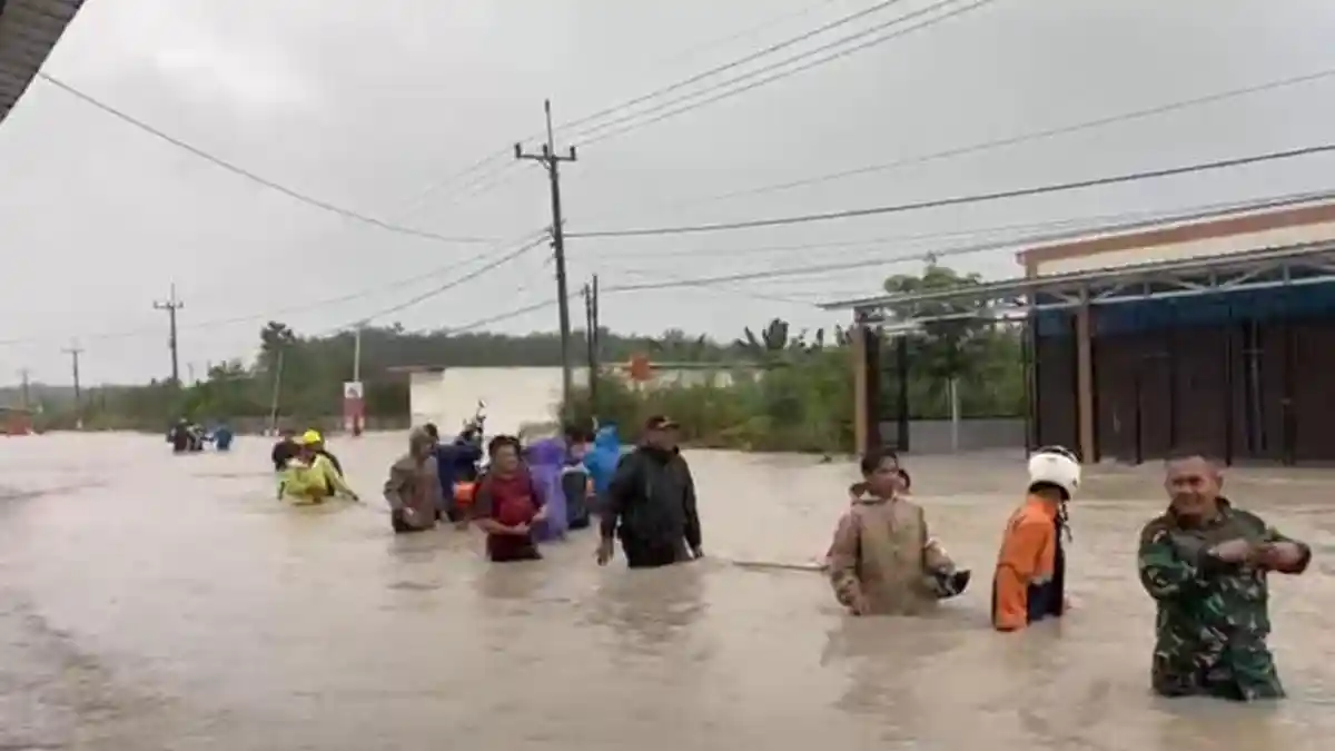Banjir di Bangka Belitung Hingga 5 Kabupaten, 138 Rumah Terendam