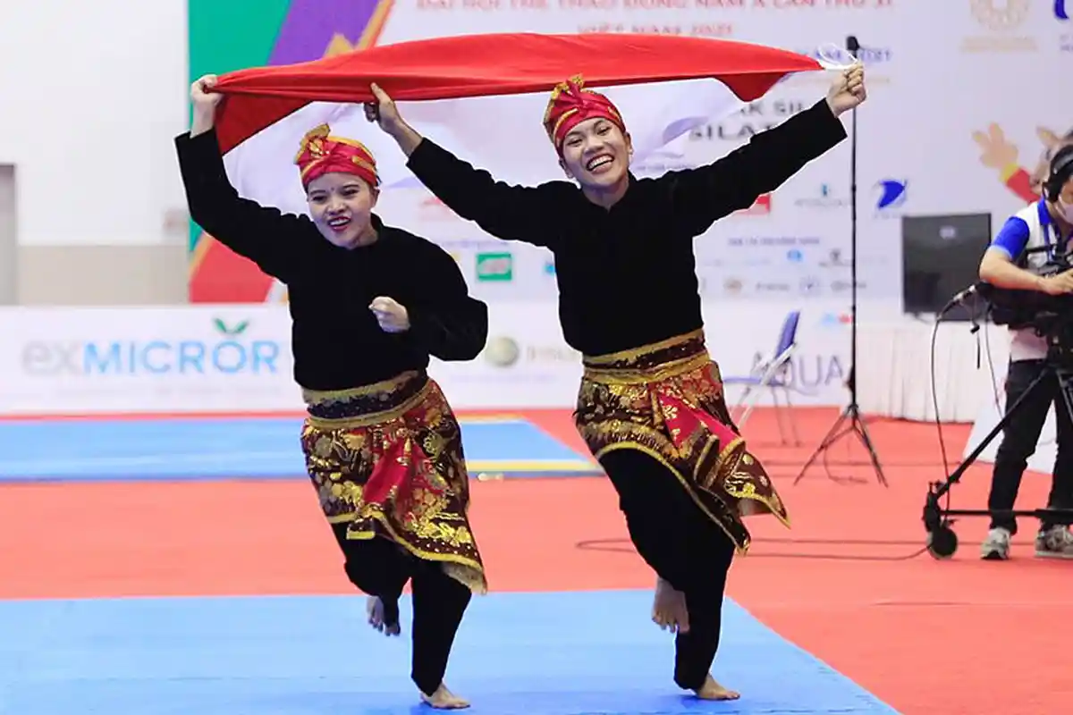 Hari Ini Indonesia Mendapatkan 3 Medali Emas dan Empat Perak dari Cabor Dayung dan Pencak Silat