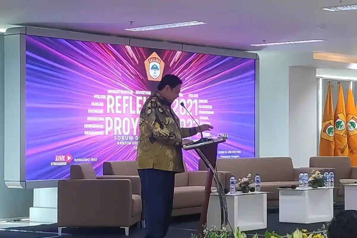Ketua Umum DPP Partai Golkar Airlangga Hartarto Minta Stop Perjalanan ke LN Termasuk DPR dan BKSAP