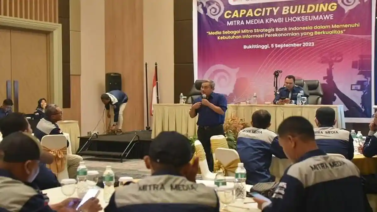 BI Lhokseumawe Ajak Media Informasikan Pertumbuhan Ekonomi Daerah