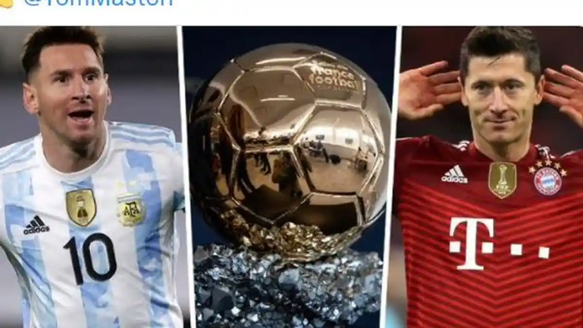 Nonton di HP! Live Ballon d'Or 2021 - Siapa Pemain Terbaik Messi, Lewandowski atau Jorginho?