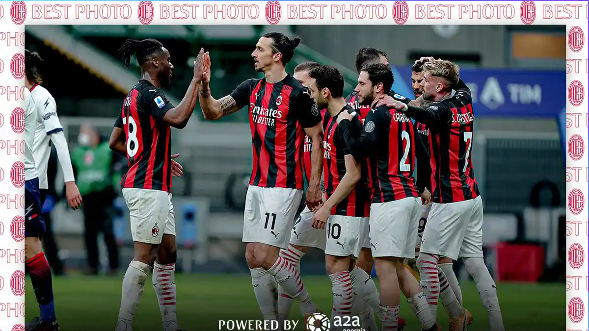 Otot AC Milan Pulih, Sentuhan Magis Hakan Calhanoglu Bawa Ante Rebic Jadi Bintang Lawan Crotone