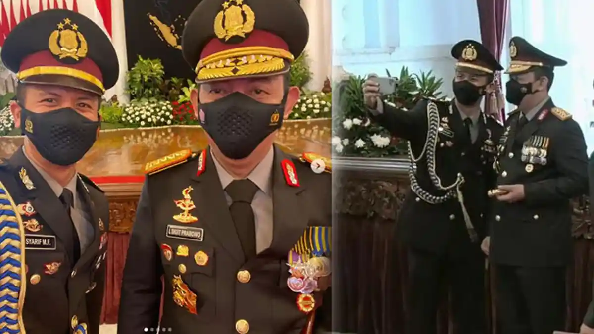Sosok Polisi yang Berani Ajak Selfie Kapolri Jenderal Listyo Sigit, Raffi Ahmad Sampai Komentar Ini