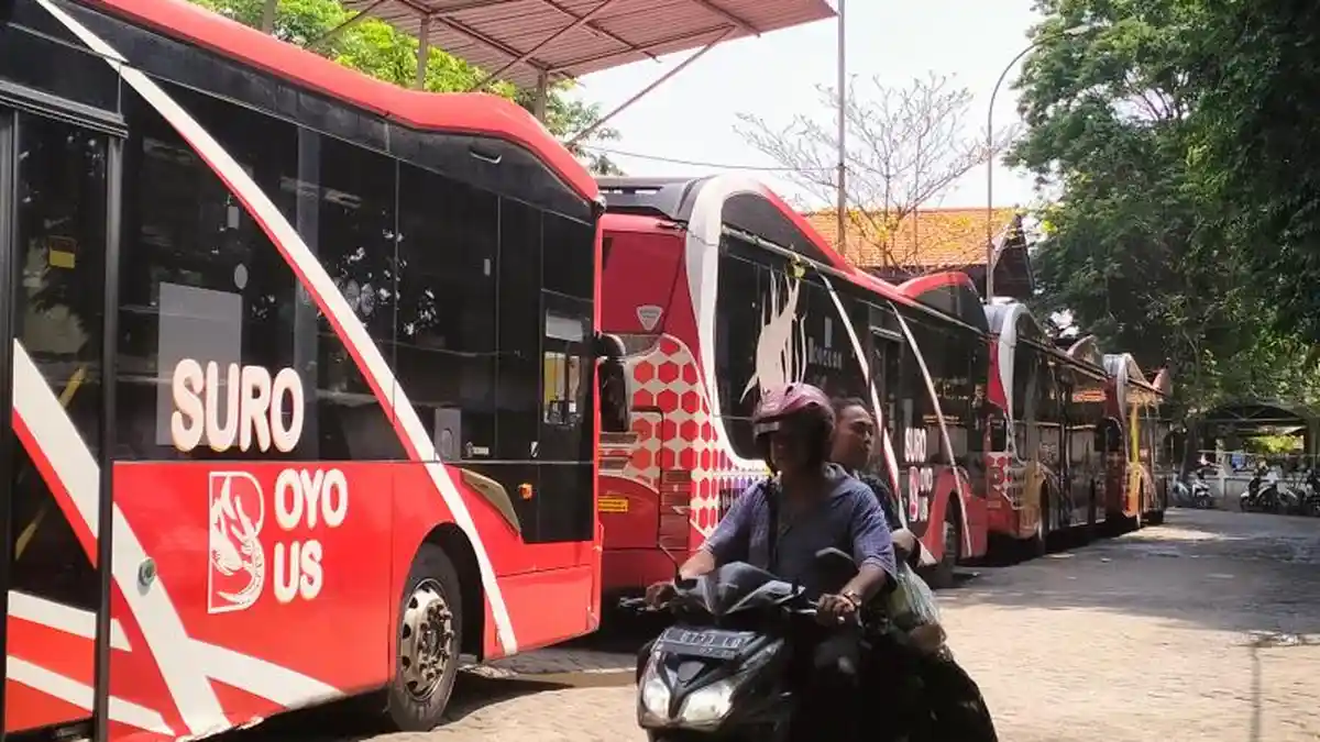 Rute Suroboyo Bus kini Tembus Pelabuhan Perak, Tarif Rp 5.000 Bayar ...