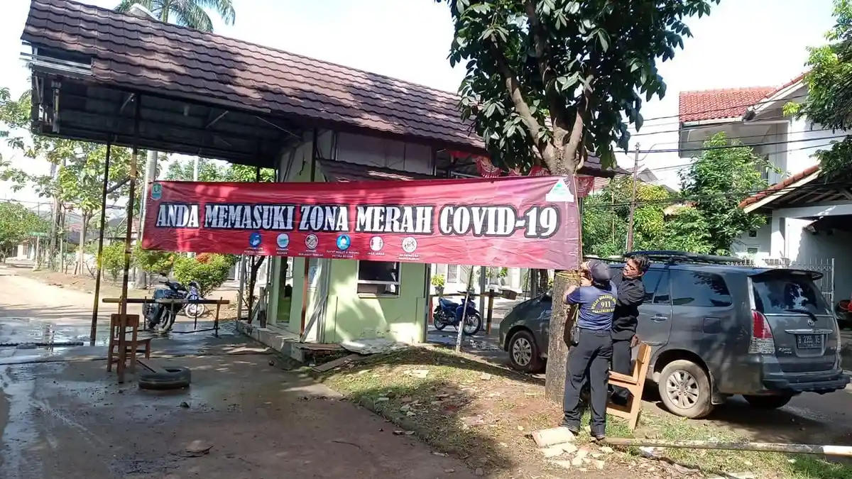 Dalam 3 Hari 25 Warga Pondok Mitra Lestari Terpapar Covid-19 Pengurus RW Khawatir Muncul Varian Baru