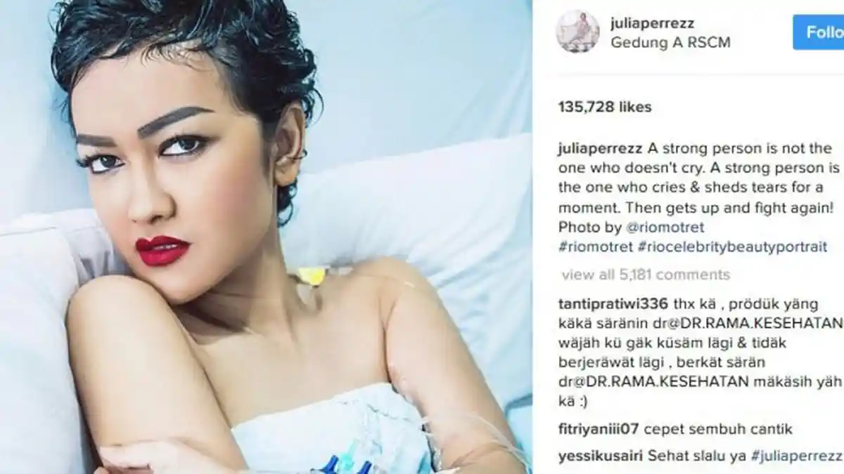 Jupe dan Kanker Serviks yang Dideritanya, Agar Wanita Tahu Gejala-gejalanya