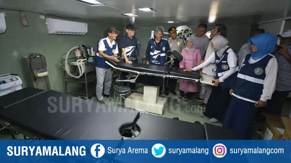 Pelayaran Rumah Sakit Terapung dari Surabaya ke Timur Sejauh 335 Km