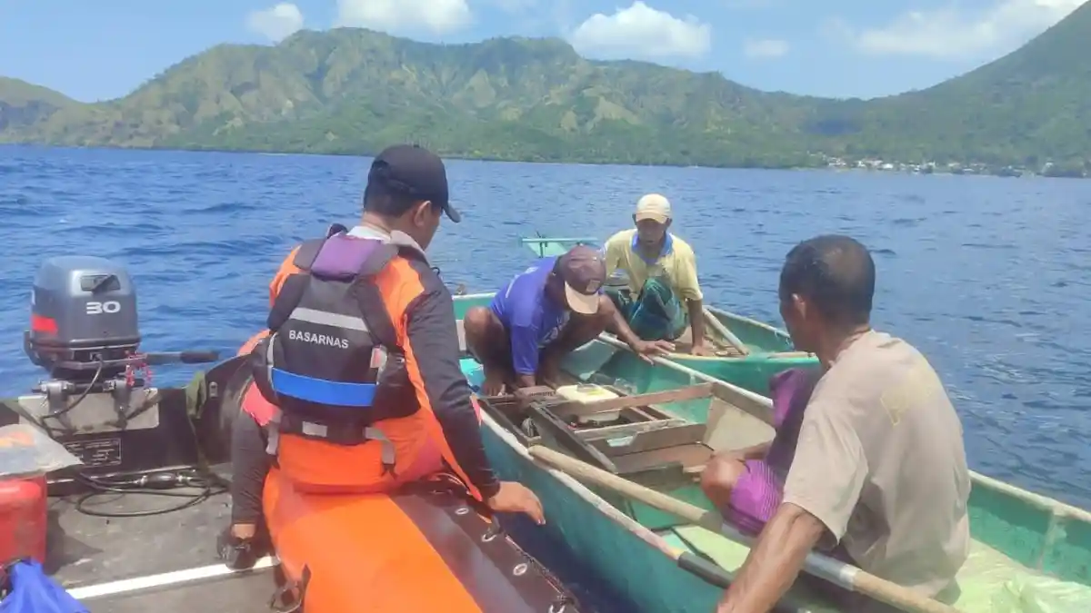 Pencarian Hari Kedua, Nelayan di Ende NTT Hilang Belum Ditemukan