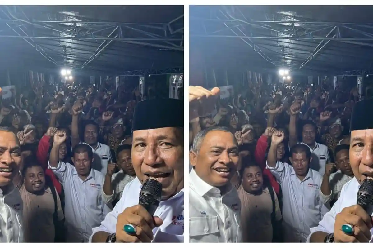 Relawan Weda Timur Siap Menangkan Elang - Rahim di Pilkada Halmahera Tengah Maluku Utara 2024