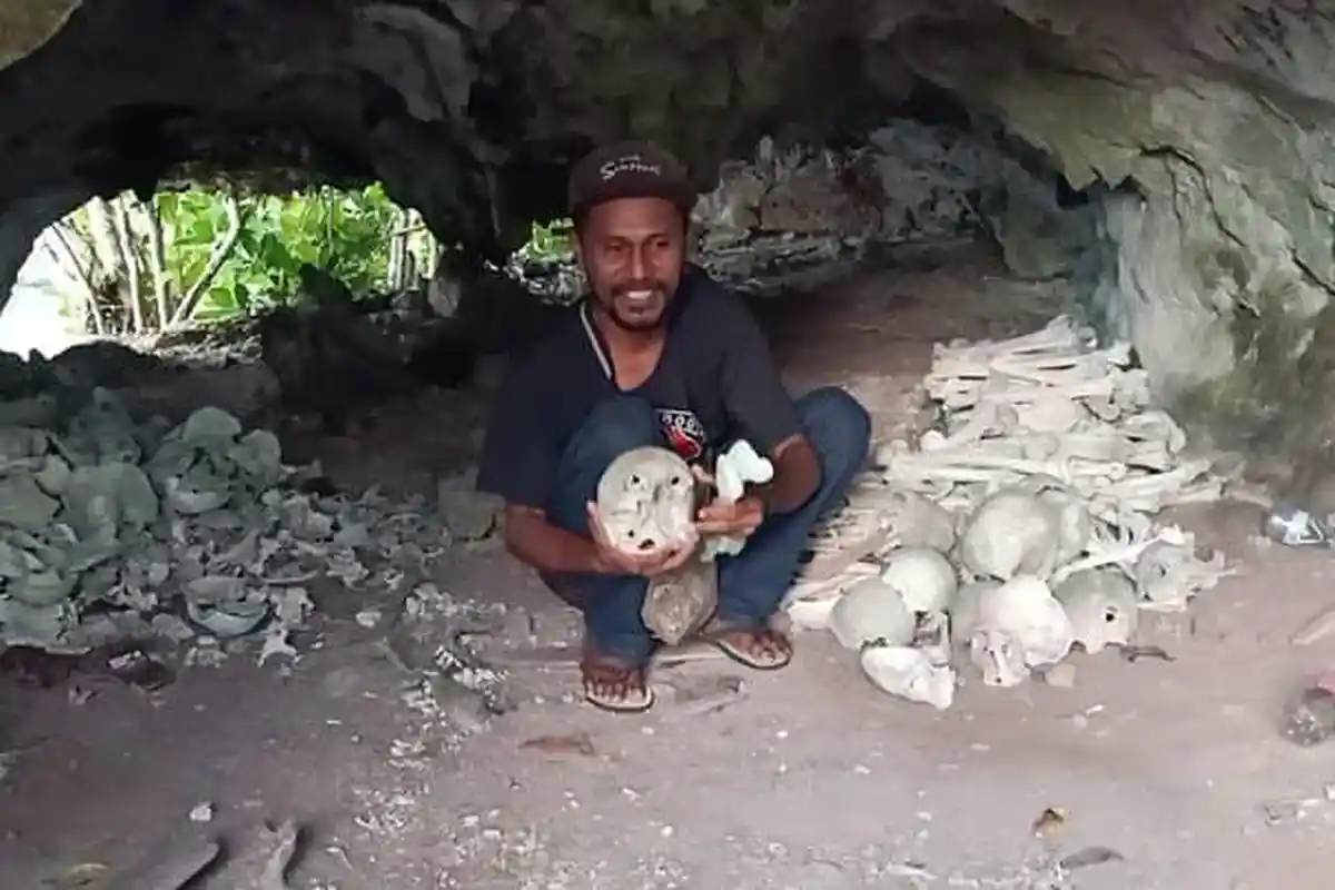 Mengunjungi Gua Tengkorak Totombatu di Talaud, Diyakini Asal Muasal Suku Talaud
